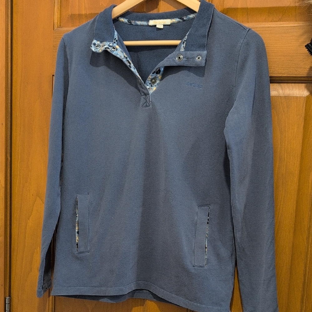 Barbour Women's Blue Sweatshirt